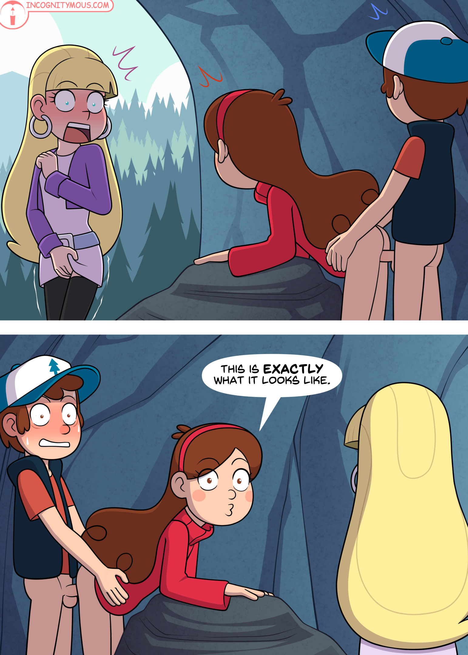 Gravity Falls Dipper Mabel Pacifica 01 Busted