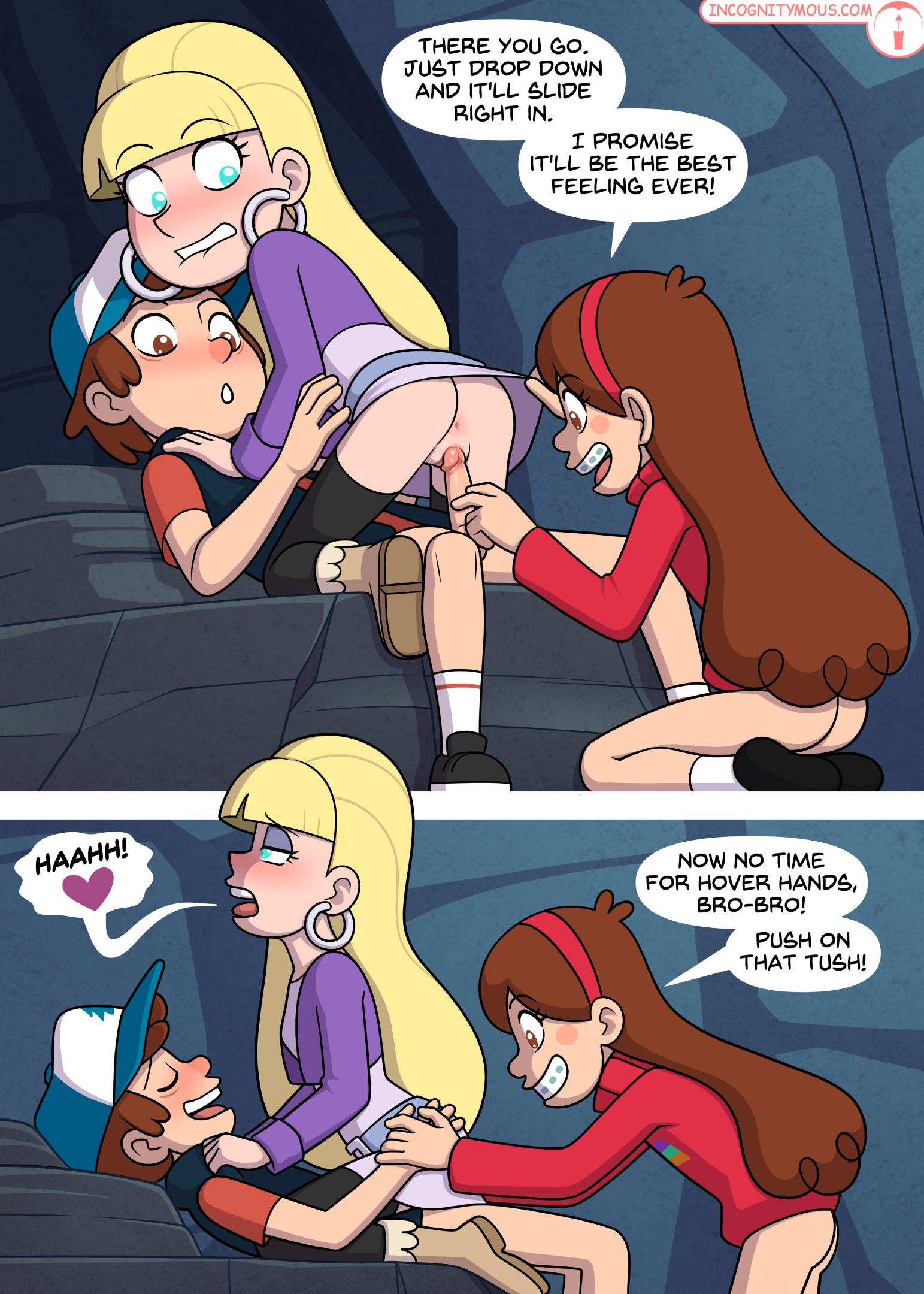 Gravity Falls: Dipper, Mabel and Pacifica 03 Swap