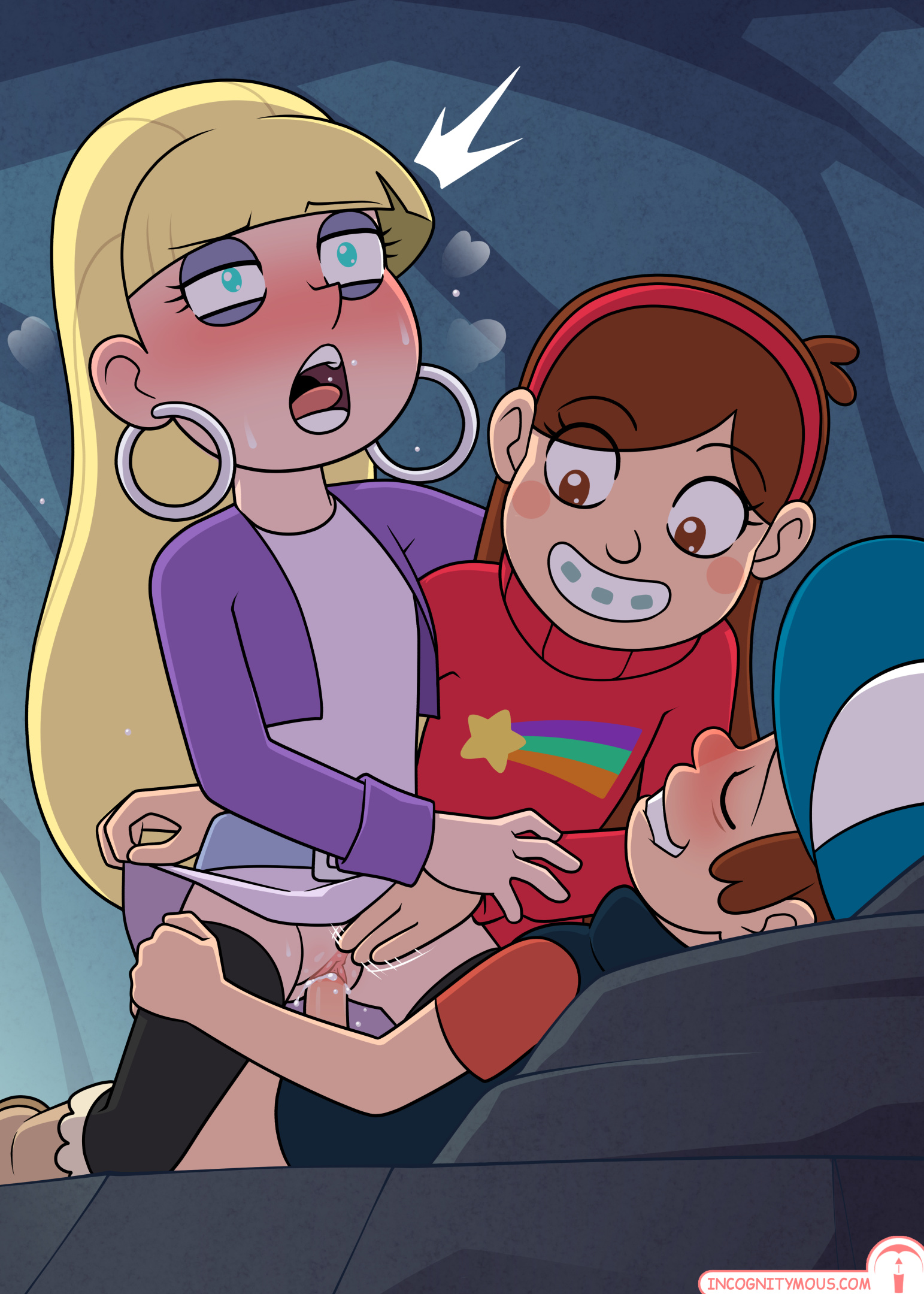 Gravity Falls: Dipper, Mabel and Pacifica 04 Ride
